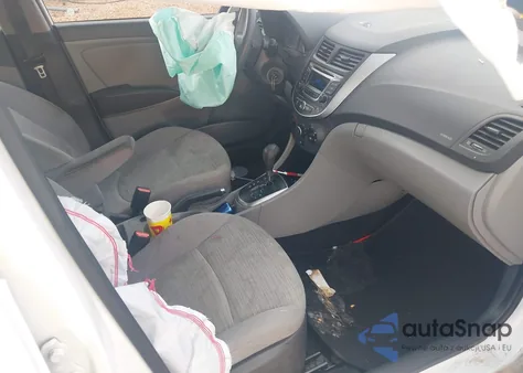 2016 Hyundai Accent Se z USA, uszkodzony, nr VIN KMHCT4AE0GU136522